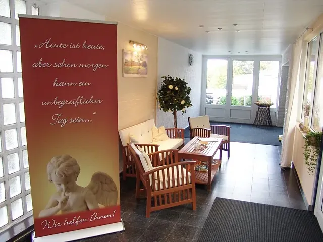 Bestattungsdienst Beran Flensburg Eingansbereich